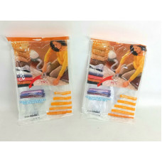 BOLSA DE GUARDADO AL VACIO P/ROPA 60X50cm 18075