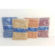 TOALLA + TOALLON 100% ALGODON 400grs COLORES SURTIDOS 11028