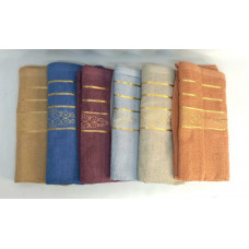 TOALLON 100% ALGODON 140X70cm 400grs COLORES SURTIDOS 11038