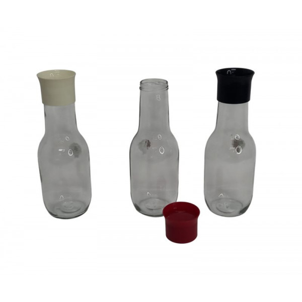 BOTELLA VIDRIO TAPON VERTEDOR 1000cc   06227
