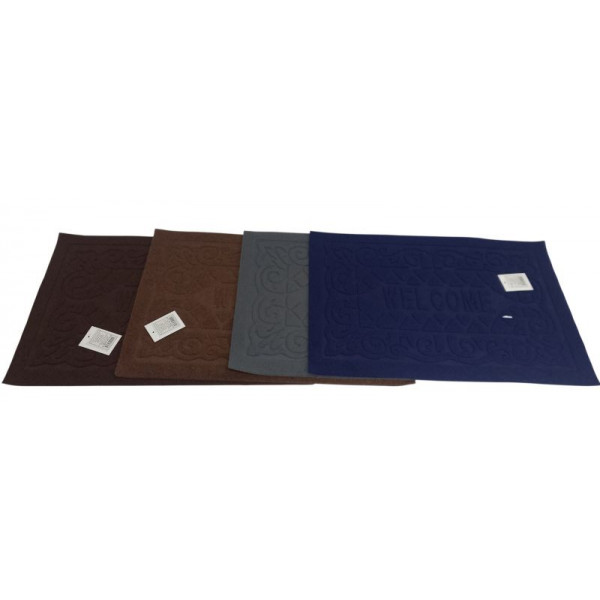 ALFOMBRA PVC WELCOME COLORES SURTIDOS 40X60cm   51333