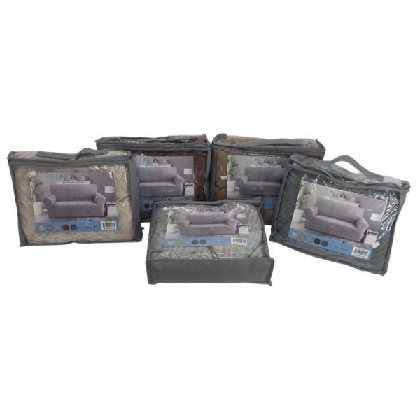 FUNDA SOFA 2 PLAZAS COLORES SURTIDOS   51287