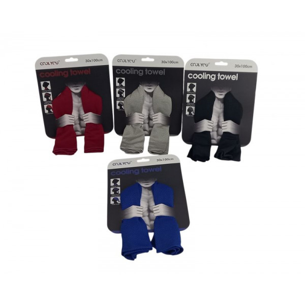 TOALLA POLIESTER REFRIGERANTE 100x30cm   51280