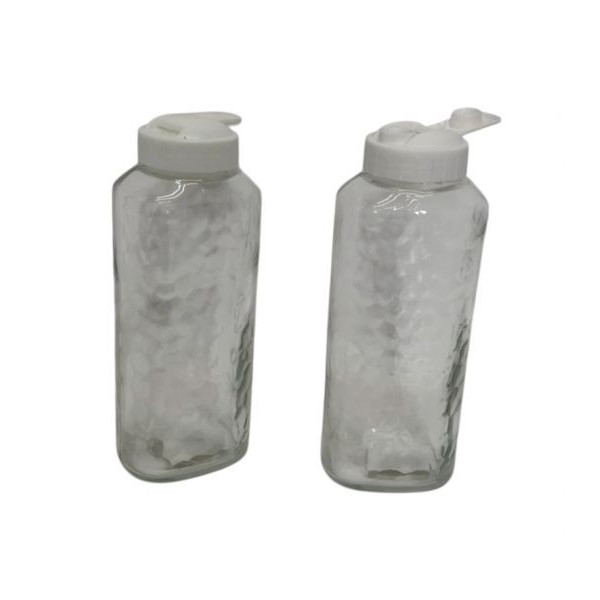 BOTELLA VIDRIO TRANSPARENTE TEXTURADO 1500lts  5740