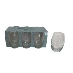 VASO VIDRIO TRANSPARENTE ARUBA  X6uni 475ml 6503