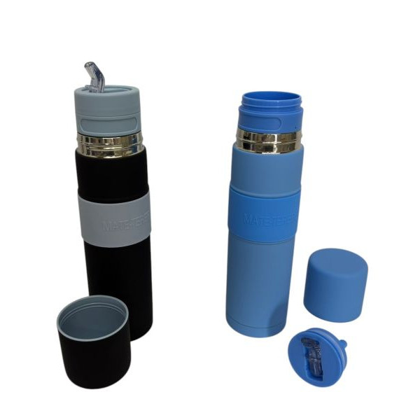 TERMO ACERO MATE-TERERE ANTIDESLIZANTE C/TAPA 750ml 4443