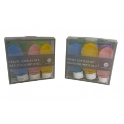 ENVASES P/VIAJE SET X3 PVC 90ml 1550