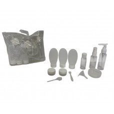 ENVASES P/VIAJE  SET X11pzs PVC 20X18cm 0070