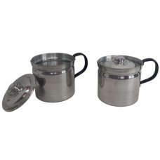 HERVIDOR DE ALUMINIO CON TAPA Nº14   VEROMIR