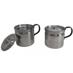 HERVIDOR DE ALUMINIO CON TAPA Nº14   VEROMIR