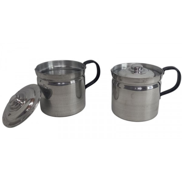 HERVIDOR DE ALUMINIO CON TAPA Nº14   VEROMIR