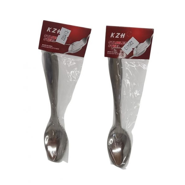 CUCHARA DE TE ACERO SET X12  14X3cm  11299