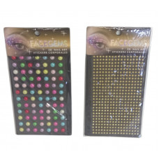 STICKERS PARA ROSTRO 19X10cm  21284