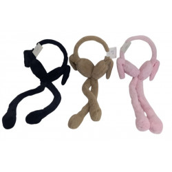 CUBRE OREJAS P/FRIO OREJAS MOVILES DISEÑOS VARIOS  19X5cm  21242