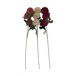 VARA FLORES CRISANTEMO ARTIFICIAL COLORES SURTIDOS 50cm 20987