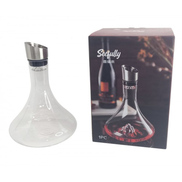 DECANTADOR VIDRIO P/VINO 3lts  8048917