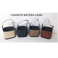 CANASTA MATERA LISA