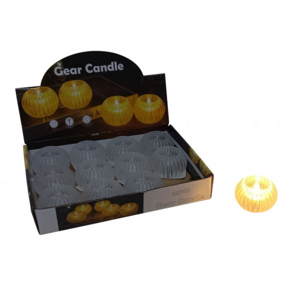 VELA LED A PILA 4CM 3896