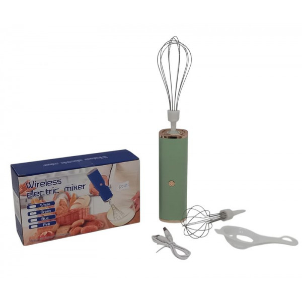 BATIDOR COCINA INALAMBRICO USB 18CM 26401