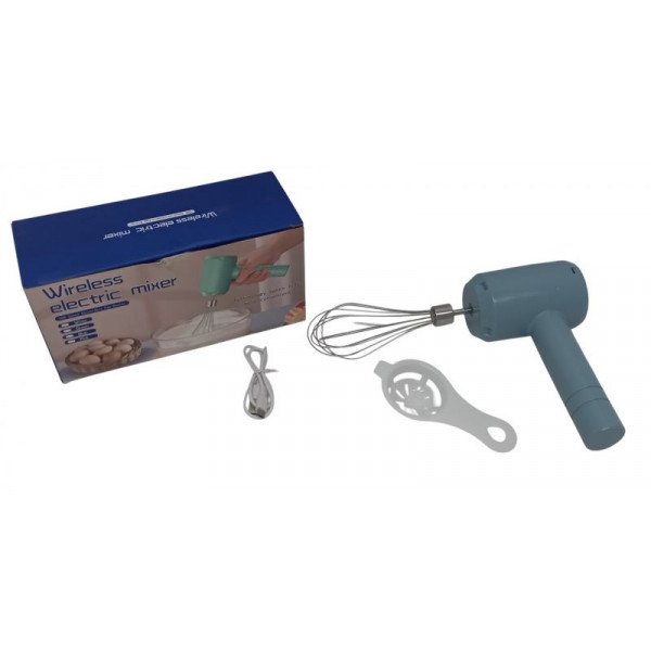 BATIDORA DE MANO INALAMBRICA USB 21X11CM 26400