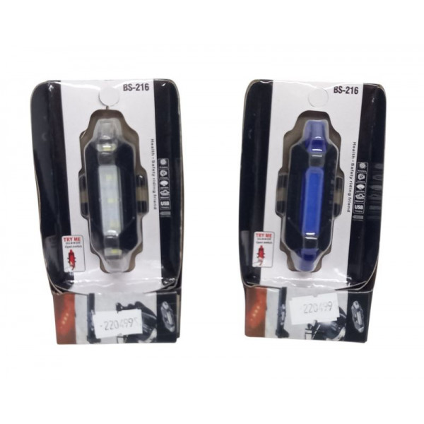 LUZ LED PARA BICICLETA USB 8CM 70700