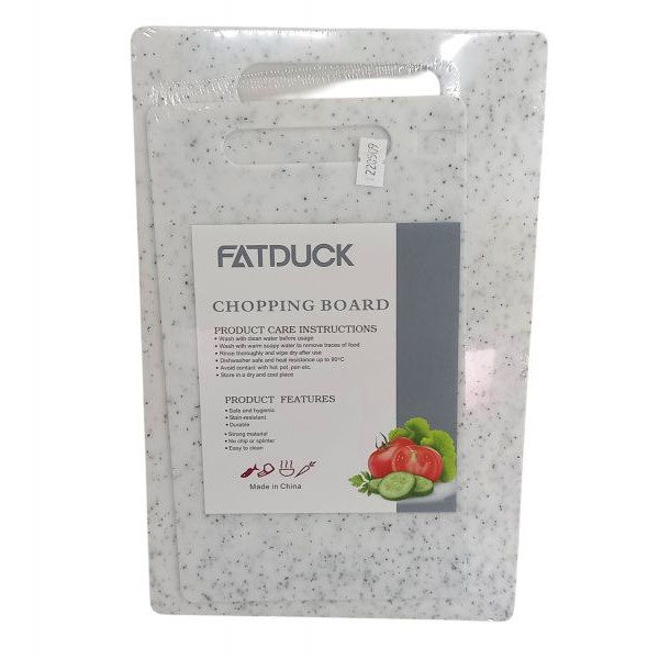 TABLA PVC SET X2 28X18cm 2793