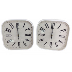RELOJ DE PARED CUADRADO 25cm  2807