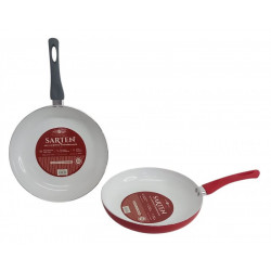 SARTEN CERAMICA MANGO MADERA 28cm  33016