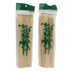 PALITOS DE BROCHETE X100ud 25cm  07601