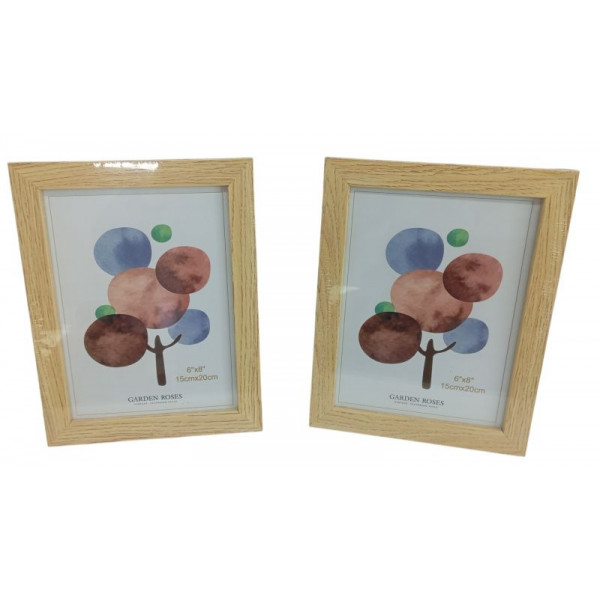 PORTERRETRATO 15X21 MADERA  RECTO 40-10-03