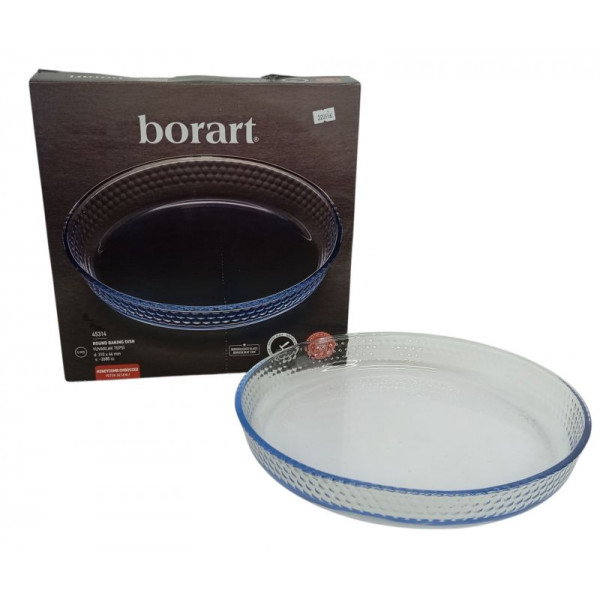 FUENTE VIDRIO REDONDA PANAL 2680cc 32X5cm 45314