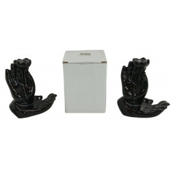 PORTA SAHUMERIOS CERAMICA DOS MANOS 11cm  402114