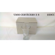 VASO CERVECERO X 6 250 CC