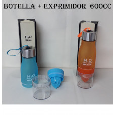 BOTELLA   +  EXPRIMIDOR    600CC.   664