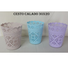 CESTO CALADO 21x26  861