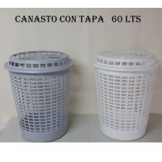 CANASTO C/TAPA 60LTS   692