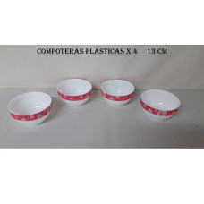 BOWL 13CM x4   0292