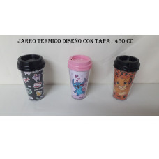 VASO TERMICO TRANSPARENTE 450CC   6383