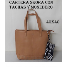 CARTERA C/TACHA Y MONEDERO   25767