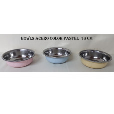 BOWL ACERO COLOR 18CM   913