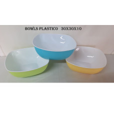 BOWL PLASTICO 28x28x11   8011