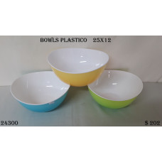 BOWL PLASTICO 25x25x10   8006