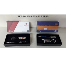 SET BOLIGRAFO + LLAVERO FUTBOL   19568/573