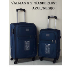 SET VALIJA x2 4 RUEDAS   23313/316