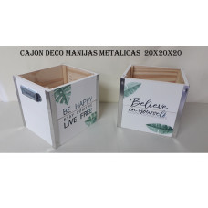 CAJON MOLDURA 20x20x20CM   578