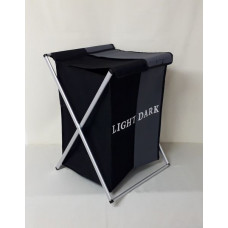 CESTO ROPA ALUMINIO C/TAPA x3   360014