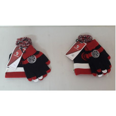 SET GORRO + GUANTES INFANTIL RIVER   19040