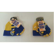 SET GORRO + GUANTES INFANTIL BOCA   19030