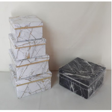 CAJAS x3 MARMOLADO 20x20x10CM   4538