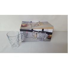TAZA VIDRIO CASPIAN HONEY 250CC x6   9098
